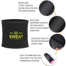 Load image into Gallery viewer, Neoprene Sauna Sweat Waist Trainer Belt - Kingz Court