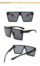 Load image into Gallery viewer, Gradient Oversized Square Sunglasses - Kingz Court