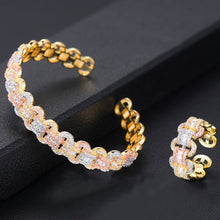Load image into Gallery viewer, Luxury African Bangle Ring Sets - Kingz Court