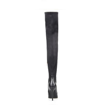Load image into Gallery viewer, PU Leather Stretch Slim Thigh High Boots Fashion - Kingz Court