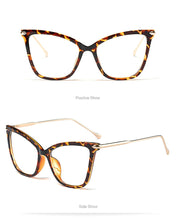 Load image into Gallery viewer, Fashion Metal Frame Cat Eye Sunglasses - Kingz Court