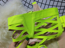 Load image into Gallery viewer, Thigh High Gladiator Sexy Cut-Outs Boots - Kingz Court