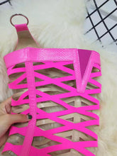 Load image into Gallery viewer, Thigh High Gladiator Sexy Cut-Outs Boots - Kingz Court