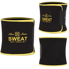 Load image into Gallery viewer, Neoprene Sauna Sweat Waist Trainer Belt - Kingz Court