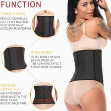 Load image into Gallery viewer, Latex 3 Row Waist Trainer - Kingz Court