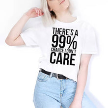 Load image into Gallery viewer, 99% Don't Care T-shirt - Kingz Court