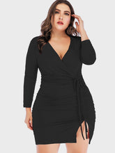 Load image into Gallery viewer, Bodycon V-Neck Mini Dress - Kingz Court