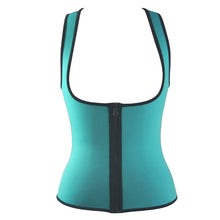 Load image into Gallery viewer, Neoprene Sauna Sweat Front Zipper Latex Waist Shaper - Kingz Court