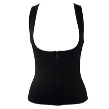 Load image into Gallery viewer, Neoprene Sauna Sweat Front Zipper Latex Waist Shaper - Kingz Court