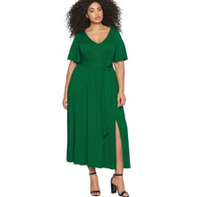 Load image into Gallery viewer, Wrap V Neck Dress - Kingz Court