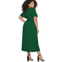 Load image into Gallery viewer, Wrap V Neck Dress - Kingz Court