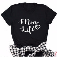 Load image into Gallery viewer, Mom Life Heart T Shirt - Kingz Court