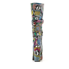 Load image into Gallery viewer, Colorful Snake Skin Boots - Kingz Court