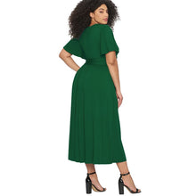 Load image into Gallery viewer, Wrap V Neck Dress - Kingz Court