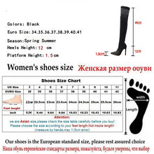 Load image into Gallery viewer, Runway Crystal Stretch Fabric Sock Boots - Kingz Court