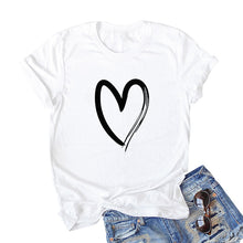 Load image into Gallery viewer, Drawn Heart T-shirt - Kingz Court