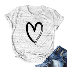 Load image into Gallery viewer, Drawn Heart T-shirt - Kingz Court