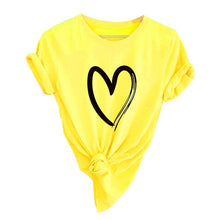 Load image into Gallery viewer, Drawn Heart T-shirt - Kingz Court