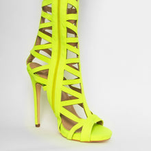 Load image into Gallery viewer, Thigh High Gladiator Sexy Cut-Outs Boots - Kingz Court