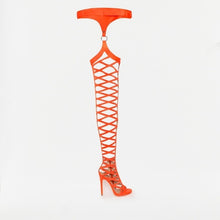 Load image into Gallery viewer, Thigh High Gladiator Sexy Cut-Outs Boots - Kingz Court
