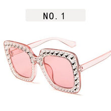 Load image into Gallery viewer, Bling Oversized Square Sunglasses - Kingz Court