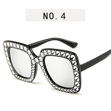 Load image into Gallery viewer, Bling Oversized Square Sunglasses - Kingz Court