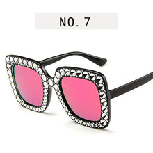 Load image into Gallery viewer, Bling Oversized Square Sunglasses - Kingz Court