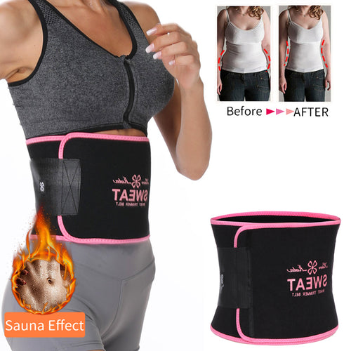 Neoprene Sauna Sweat Waist Trainer Belt - Kingz Court
