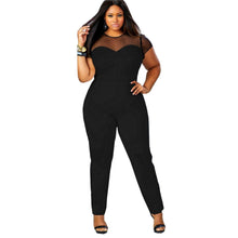 Load image into Gallery viewer, Mesh Lace Shoulder Jumpsuits - Kingz Court