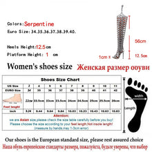 Load image into Gallery viewer, Serpentine Peep Toe Over The Knee Boots - Kingz Court