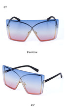 Load image into Gallery viewer, Rainbow Gradient Cat Eye Sunglasses - Kingz Court