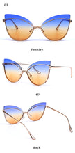 Load image into Gallery viewer, Butterfly Cat Eye Sunglasses - Kingz Court