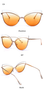 Butterfly Cat Eye Sunglasses - Kingz Court