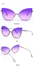Load image into Gallery viewer, Butterfly Cat Eye Sunglasses - Kingz Court