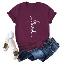 Load image into Gallery viewer, Blessed T Shirt - Kingz Court