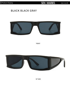 Fashion Rectangle Small Sunglasses - Kingz Court