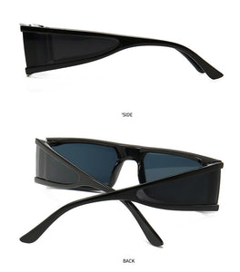 Fashion Rectangle Small Sunglasses - Kingz Court
