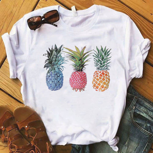 Pineapple Colors T-shirt - Kingz Court