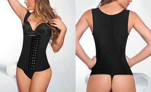Latex Vest Corset Waist Trainer - Kingz Court