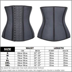 Breathable Steel Boned Waist Trainer - Kingz Court