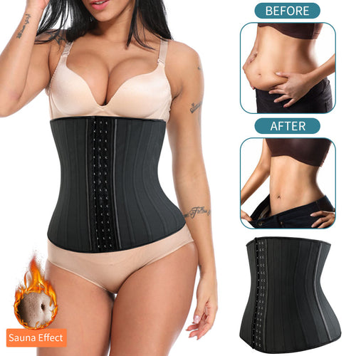 25 Steel Boned Waist Trainer - Kingz Court