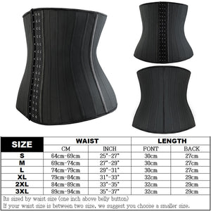 25 Steel Boned Waist Trainer - Kingz Court