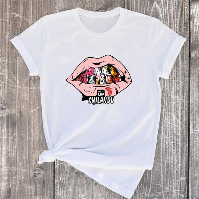 Urban Lips Female T-shirt - Kingz Court