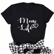 Load image into Gallery viewer, Mom Life Heart T Shirt - Kingz Court