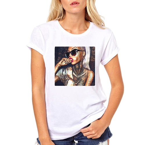 Edgy Female T-Shirt - Kingz Court