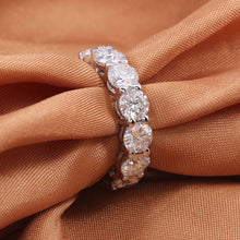 Load image into Gallery viewer, Luxury 925 Sterling Silver Eternity Band Ring - Kingz Court