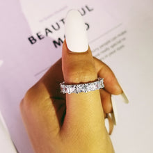 Load image into Gallery viewer, Luxury 925 Sterling Silver Eternity Band Ring - Kingz Court