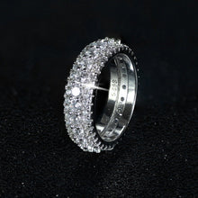 Load image into Gallery viewer, Luxury 925 Sterling Silver Eternity Band Ring - Kingz Court