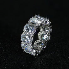 Load image into Gallery viewer, Luxury 925 Sterling Silver Eternity Band Ring - Kingz Court
