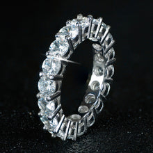 Load image into Gallery viewer, Luxury 925 Sterling Silver Eternity Band Ring - Kingz Court